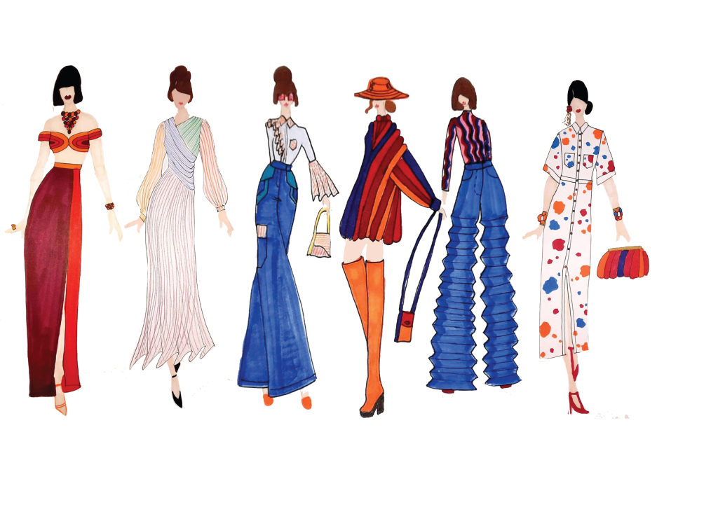 silhouettes collections color pop processus créatif